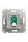 Комп'ютерна розетка RJ45, кат. 5e, неекр. UTP, Білий, Sedna Design SDD111451