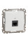 Комп'ютерна розетка RJ45, кат. 5e, неекр. UTP, Білий, Sedna Design SDD111451
