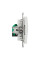 Комп'ютерна розетка RJ45, кат. 5e, неекр. UTP, Білий, Sedna Design SDD111451