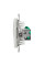 Комп'ютерна розетка RJ45, кат. 5e, неекр. UTP, Білий, Sedna Design SDD111451