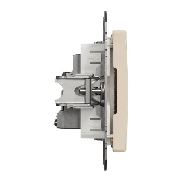 Розетка TV кінцева, 4дБ, Бежевий, Sedna Design SDD112471