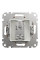 Розетка TV кінцева, 4дБ, Бежевий, Sedna Design SDD112471