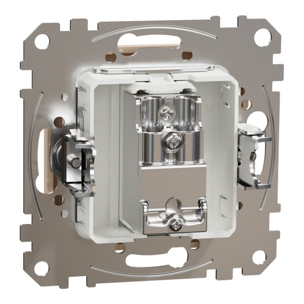 Розетка TV кінцева, 4дБ, Бежевий, Sedna Design SDD112471