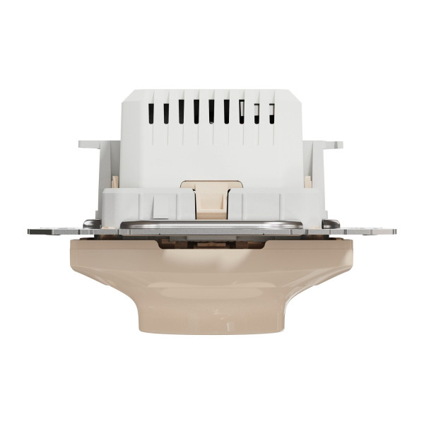 Світлорегулятор поворотний LED, 230В, 100Вт, Бежевий, Sedna Design SDD112502