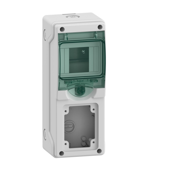Щит MUREVA для промислових роз'ємів, 248х98х98, 4мод. Schneider Electric 13175