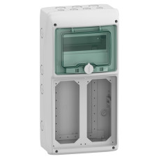 Щит MUREVA для промислових роз'ємів на 63А, 460х236х160, 8мод. Schneider Electric 13186