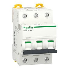 Автоматичний вимикач iK60N 3P 40A C Schneider Electric A9K24340