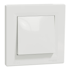 Вимикач зі ступенем захисту IP44, Білий, Asfora EPH0100221