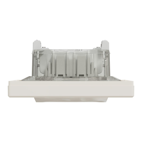 Вимикач зі ступенем захисту IP44, Кремовий, Asfora EPH0100223