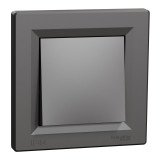 Вимикач зі ступенем захисту IP44, Антрацит, Asfora, EPH0100271