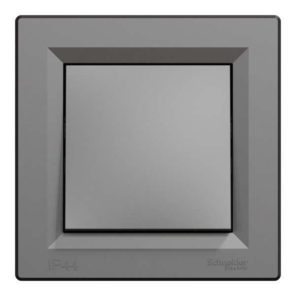 Вимикач зі ступенем захисту IP44, Антрацит, Asfora, EPH0100271