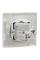 Розетка USB, 2 виходи, тип А+С 2,4А, Білий, Asfora EPH2700321