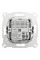 Розетка USB, 2 виходи, тип А+С 2,4А, Алюміній, Asfora EPH2700361