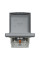 Розетка з заземленням, з кришкою та шторками, IP44, Сталь, Asfora, EPH3100362