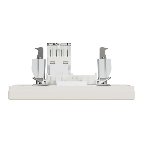 Розетка комп'ютерна, RJ45, кат.5е, UTP, Кремова, Asfora EPH4300123