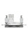 Розетка комп'ютерна, RJ45, кат.5е, UTP, Алюміній, Asfora, EPH4300161