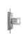 Розетка комп'ютерна, RJ45, кат.5е, UTP, Сталь, Asfora, EPH4300162