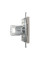 Розетка комп'ютерна, RJ45, кат.5е, UTP, Бронза, Asfora, EPH4300169