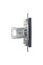 Розетка комп'ютерна, RJ45, кат.5е, UTP, Антрацит, Asfora, EPH4300171