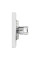 Розетка комп'ютерна, RJ45, кат.5е, UTP, подвійна, Біла, Asfora EPH4400121