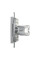 Розетка комп'ютерна, RJ45, кат.5е, UTP, подвійна, Алюміній, Asfora, EPH4400161