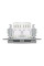 Розетка комп'ютерна, RJ45, кат.5е, UTP, подвійна, Алюміній, Asfora, EPH4400161