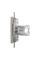Розетка комп'ютерна, RJ45, кат.5е, UTP, подвійна, Бронза, Asfora, EPH4400169