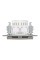 Розетка комп'ютерна, RJ45, кат.5е, UTP, подвійна, Бронза, Asfora, EPH4400169
