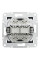Розетка комп'ютерна, RJ45, кат.5е, UTP, подвійна, Антрацит, Asfora, EPH4400171