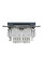 Розетка комп'ютерна, RJ45, кат.5е, UTP, подвійна, Антрацит, Asfora, EPH4400171