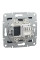 Розетка комп'ютерна, RJ45, кат.6, UTP, Антрацит, Asfora, EPH4700171