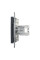 Розетка комп'ютерна, RJ45, кат.6, UTP, Антрацит, Asfora, EPH4700171