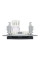 Розетка комп'ютерна, RJ45, кат.6, UTP, Антрацит, Asfora, EPH4700171