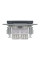 Розетка комп'ютерна, RJ45, кат.6, UTP, подвійна, Антрацит, Asfora, EPH4800171