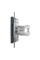 Розетка комп'ютерна, RJ45, кат.6, UTP, подвійна, Антрацит, Asfora, EPH4800171