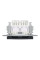 Розетка комп'ютерна, RJ45, кат.6, UTP, подвійна, Антрацит, Asfora, EPH4800171