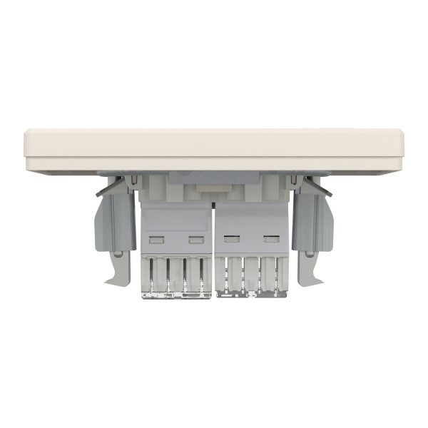 РОЗЕТКА КОМП'ЮТЕРНА RJ45 КАТ. 5Е І ТЕЛЕФОННА РОЗЕТКА RJ12 КРЕМ ASFORA, EPH4900123