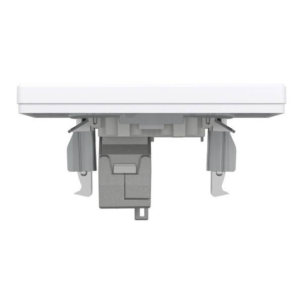Розетка комп'ютерна, RJ45, кат.5е, STP, Біла, Asfora EPH5000121