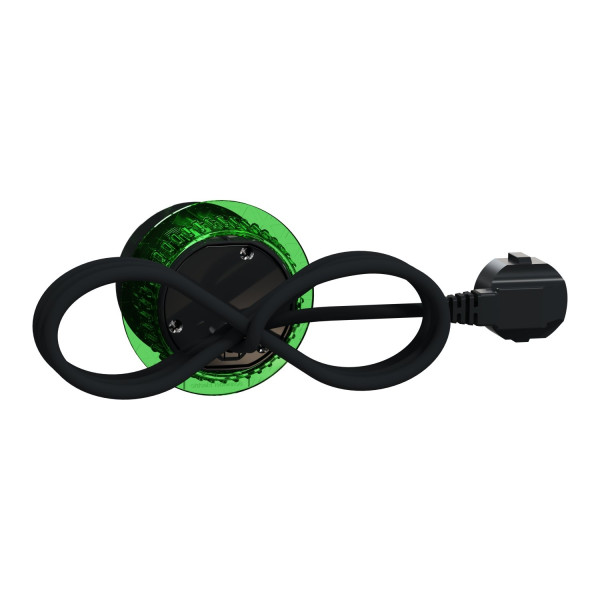Розетка в стіл 220в, антрацит, Schneider Electric INS44001
