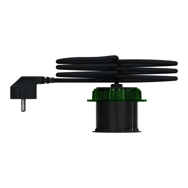 Розетка в стіл 220в, антрацит, Schneider Electric INS44001