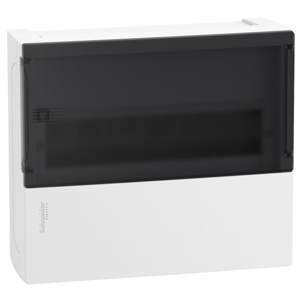 Щит MINI PRAGMA 1ряд/12 модулів, навісний, прозорі дверцята Schneider Electric MIP12112S