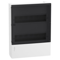 Щит MINI PRAGMA 2ряда/24 модуля, навісний, прозорі дверцята Schneider Electric MIP12212S