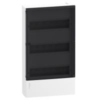 Щит MINI PRAGMA 3ряда/36 модулів, навісний, прозорі дверцята Schneider Electric MIP12312S