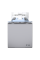 Розетка силова IP44 з кришкою 2К+З, 16А, 250В, безгвинт.затиск, зі шторками, Нержавіючая сталь, пластик, D-Life Merten MTN2314-6036
