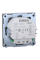 Розетка силова 2К+З, 16А, з USB 3A, тип А+C, гвинт.затиск, шторки, Нержавіюча сталь, пластик, D-Life Merten MTN2367-6036