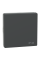 Клавіша IP44 до 1-клавішних вимикачів, Антрацит, пластик, D-Life Merten MTN3304-6034
