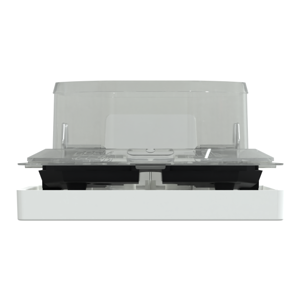 Клавіша IP44 до 1-клавішних вимикачів, Білий лотос, пластик, D-Life Merten MTN3304-6035
