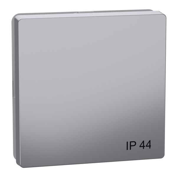 Клавіша IP44 до 1-клавішних вимикачів, Нержавіючая сталь, пластик, D-Life Merten MTN3304-6036