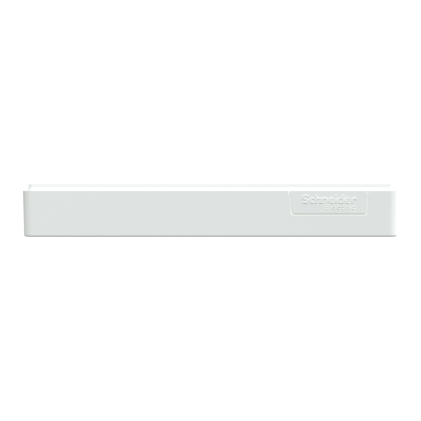 Рамка 1 постова, Білий лотос, пластик, D-Life Merten MTN4010-6535
