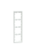 Рамка 4 постова, Білий лотос, пластик, D-Life Merten MTN4040-6535